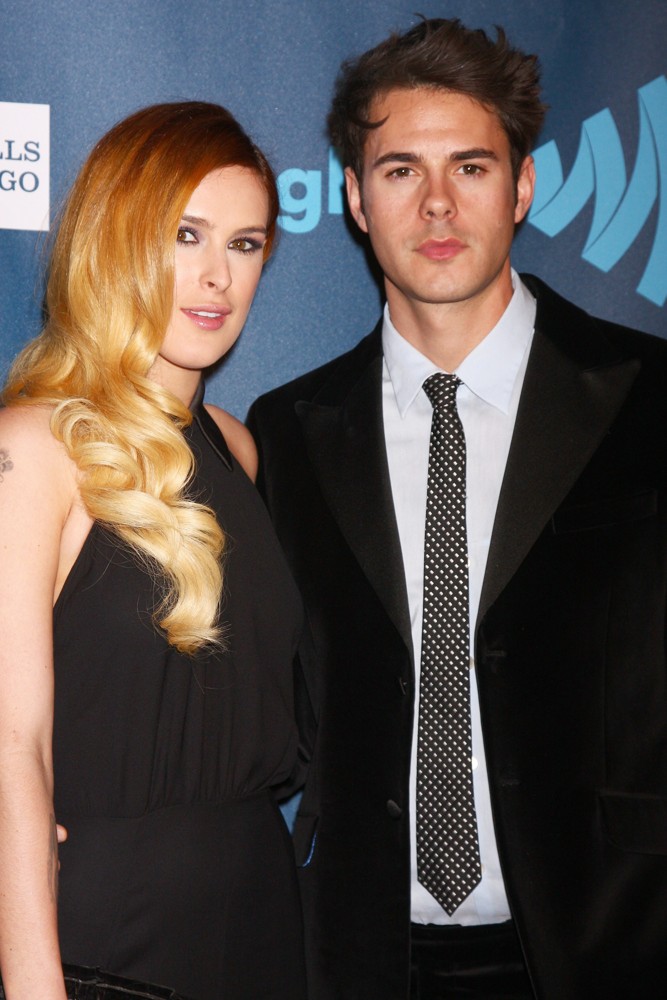 Rumer Willis;Jayson Blair;<br>24th Annual GLAAD Media Awards - Arrivals