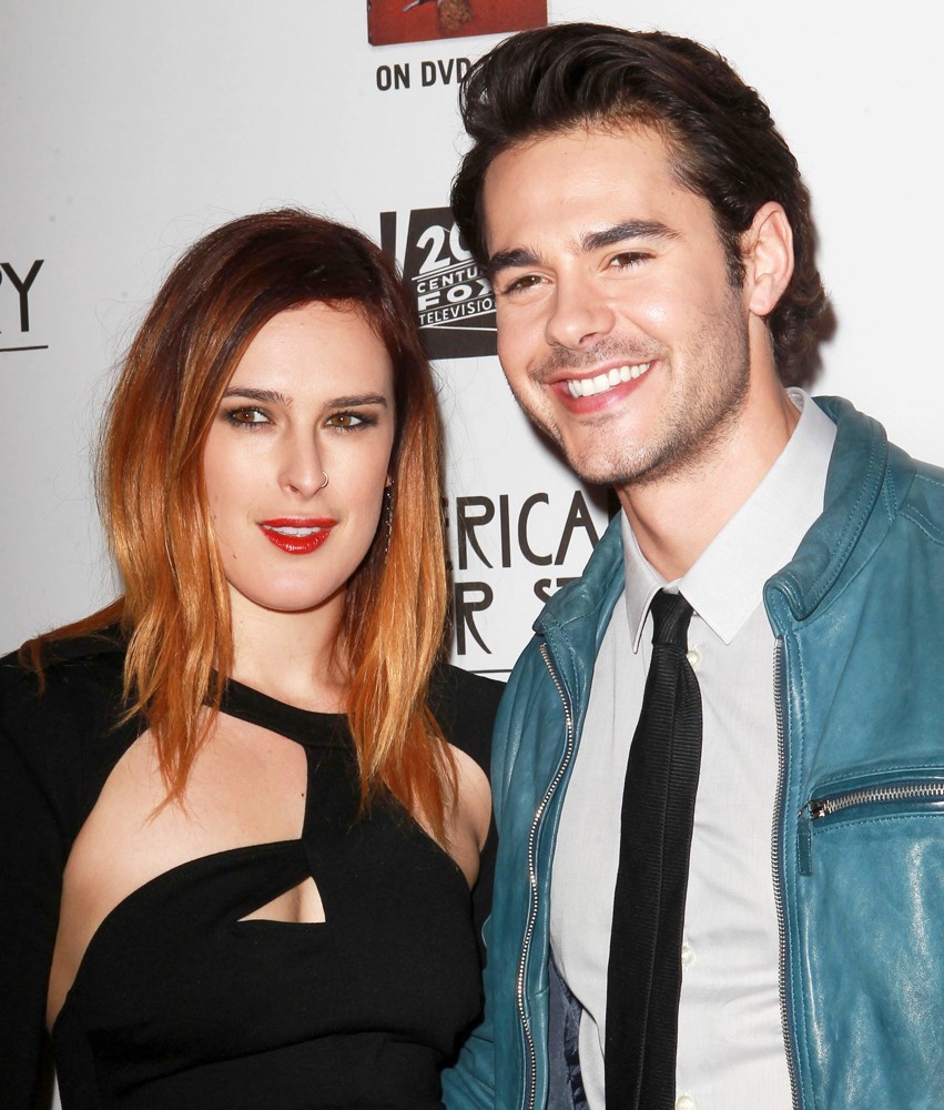 Rumer Willis;Jayson Blair;<br>Premiere Screening of FX's American Horror Story: Asylum