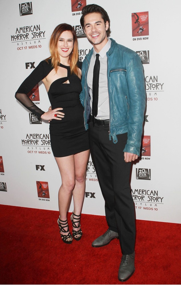 Rumer Willis;Jayson Blair;<br>Premiere Screening of FX's American Horror Story: Asylum