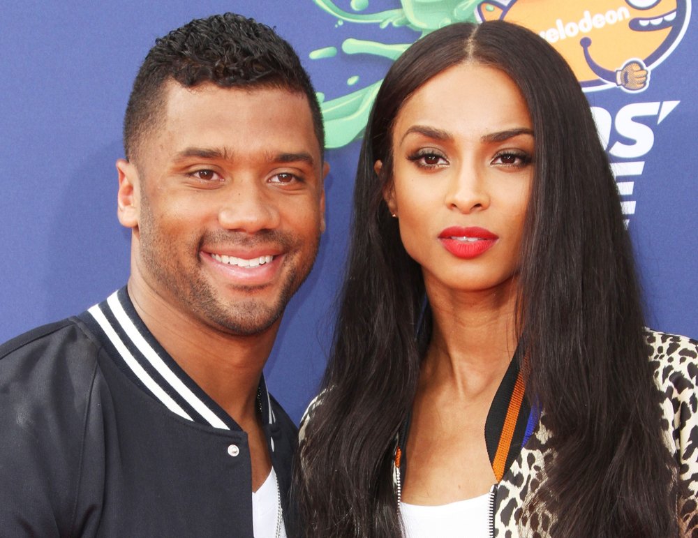 Russell Wilson;Ciara;<br>Nickelodeon Kids' Choice Sports 2015 Awards - Arrivals