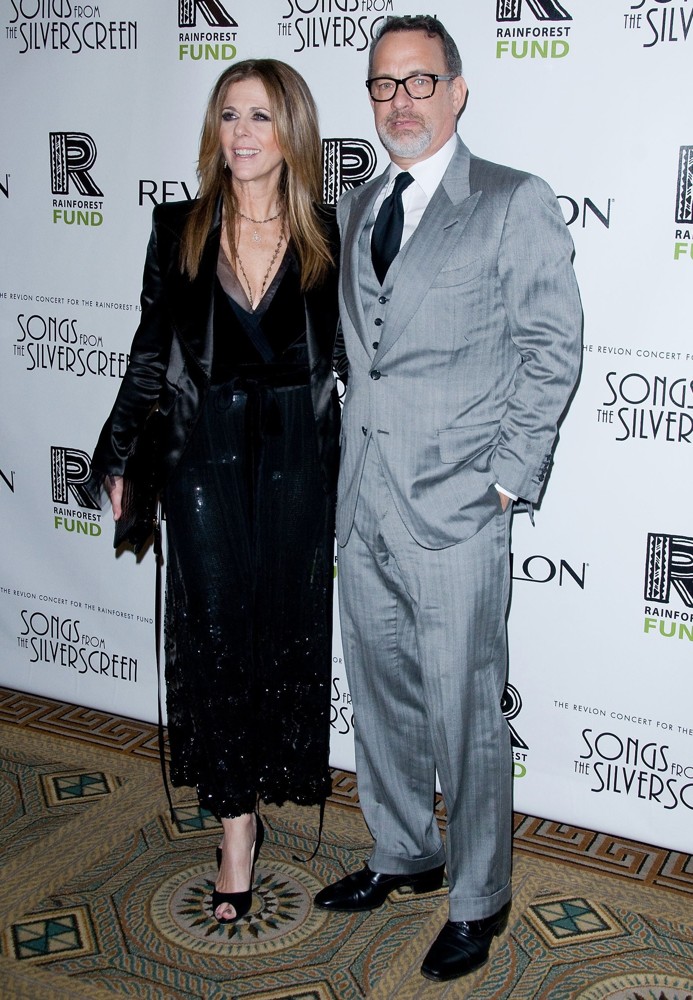 Rita Wilson;Tom Hanks;<br>The 2012 Concert for The Rainforest Fund Afterparty - Arrivals