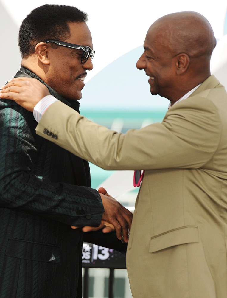 Charlie Wilson;Stephen G. Hill;<br>BET Awards 2013 Press Conference