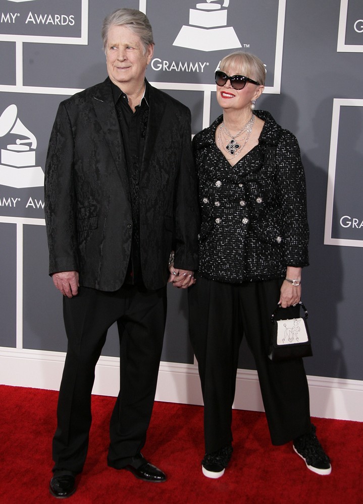 Brian Wilson;Melinda Ledbetter;<br>55th Annual GRAMMY Awards - Arrivals