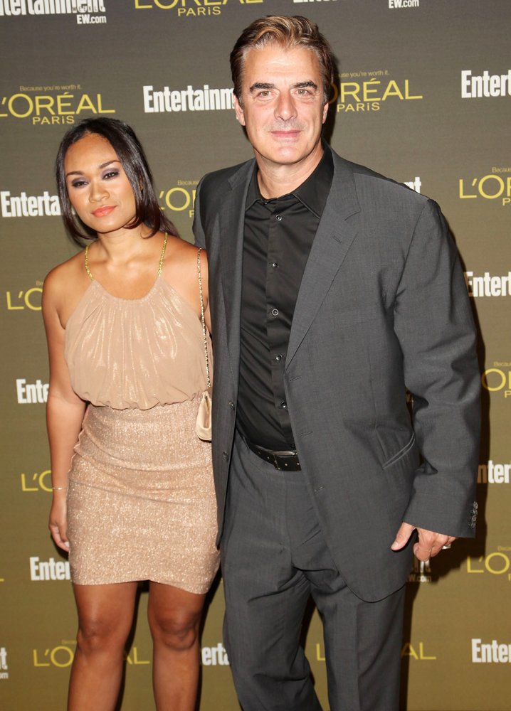 Tara Wilson, Chris Noth in 2012 Entertainment Weekly Pre-Emmy Party.