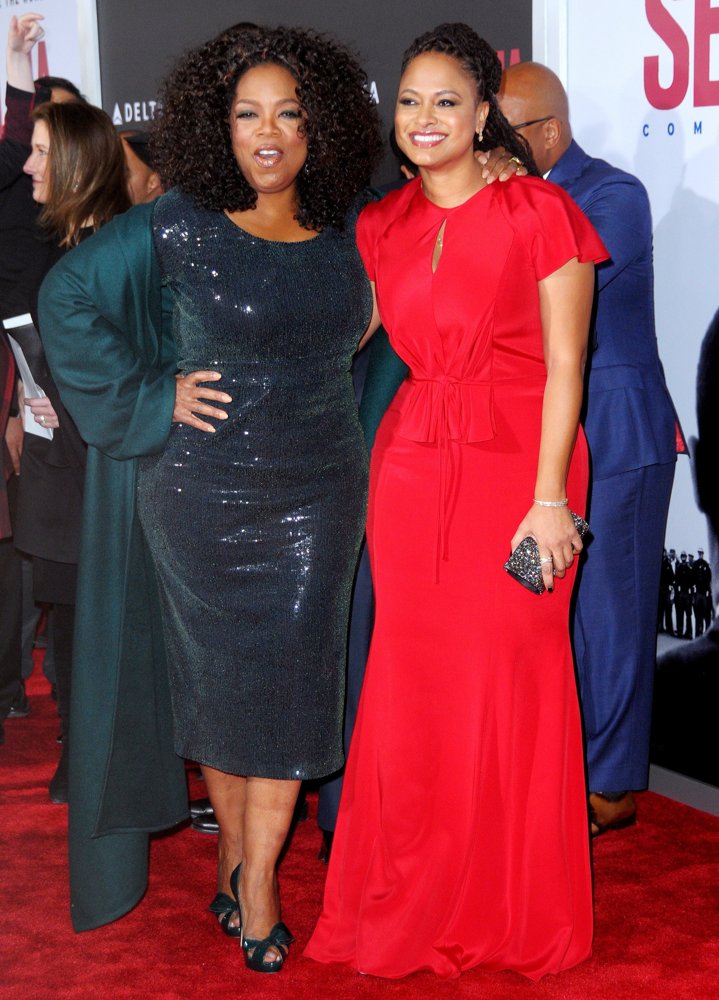 Oprah Winfrey;Ava DuVernay;<br>New York Premiere of Selma - Red Carpet Arrivals