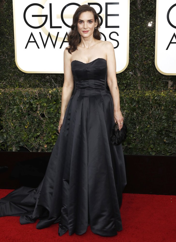 Winona Ryder;<br>74th Golden Globe Awards - Arrivals