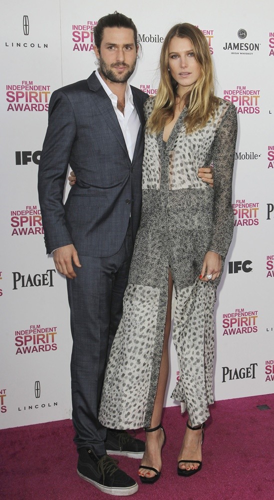 Phil Winser;Dree Hemingway;<br>2013 Film Independent Spirit Awards - Arrivals