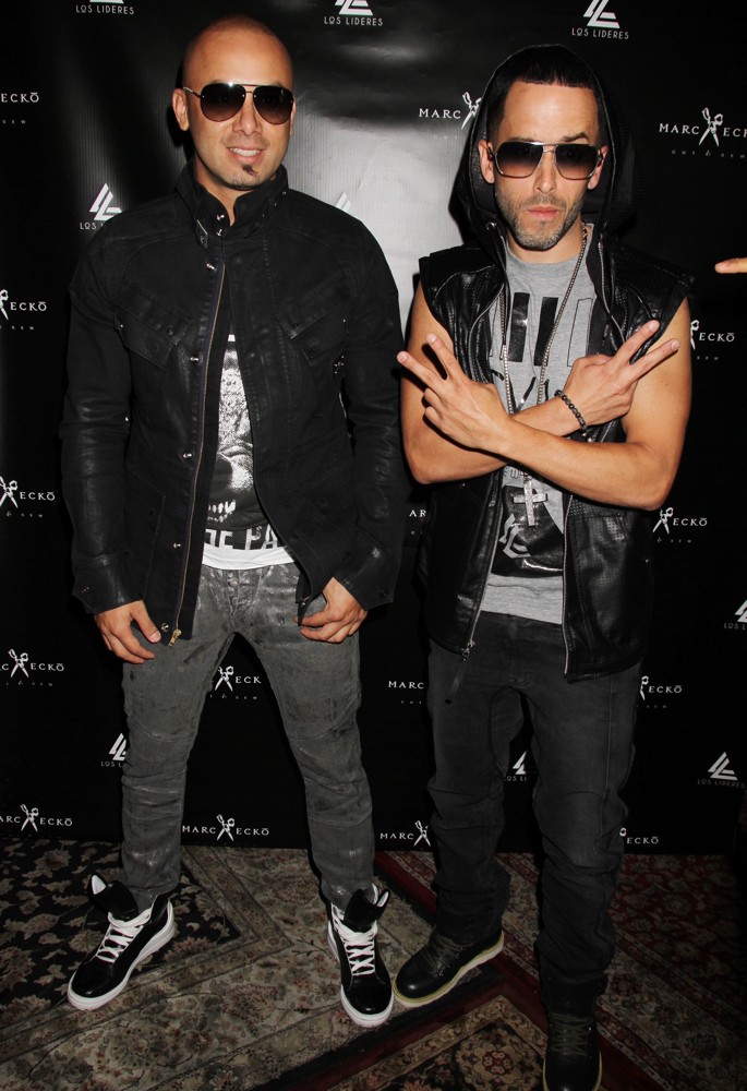 Wisin & Yandel;<br>Marc Ecko and Wisin Yandel Press Conference at The Foundation Room