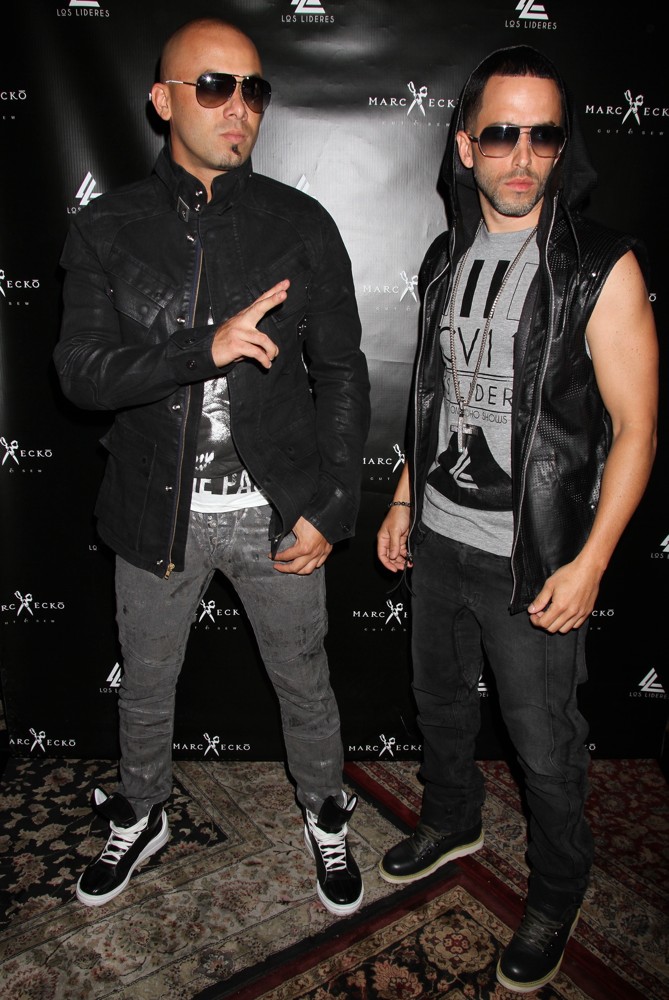 Wisin & Yandel;<br>Marc Ecko and Wisin Yandel Press Conference at The Foundation Room