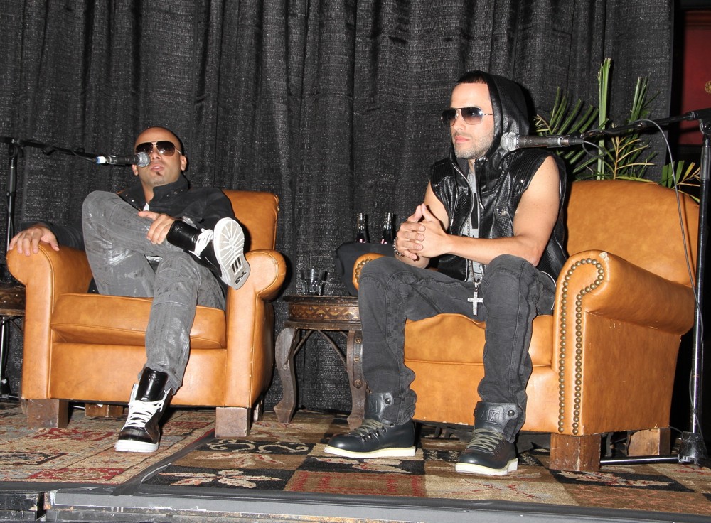 Wisin & Yandel;<br>Marc Ecko and Wisin Yandel Press Conference at The Foundation Room