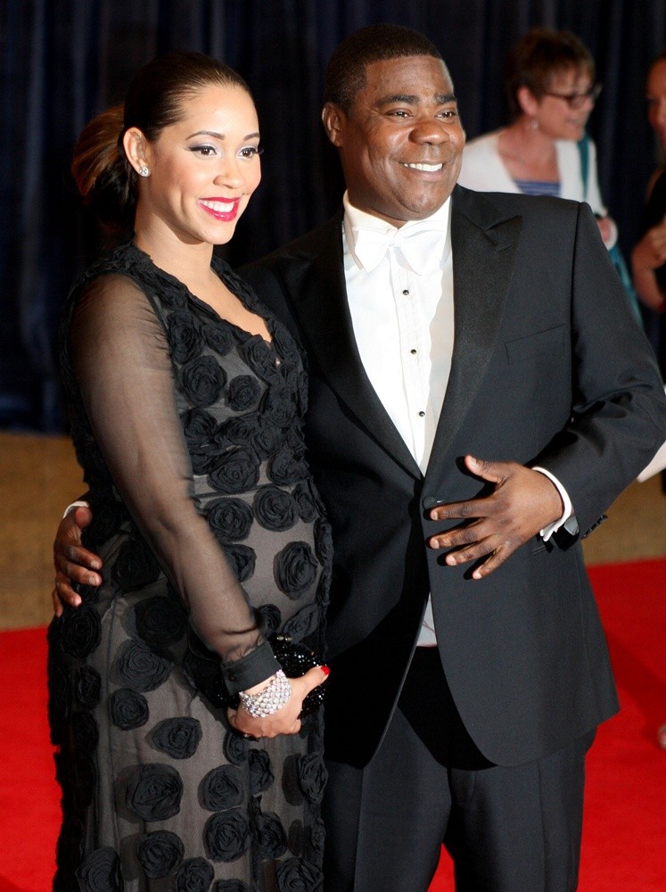Megan Wollover;Tracy Morgan;<br>2013 White House Correspondents' Association Dinner - Arrivals