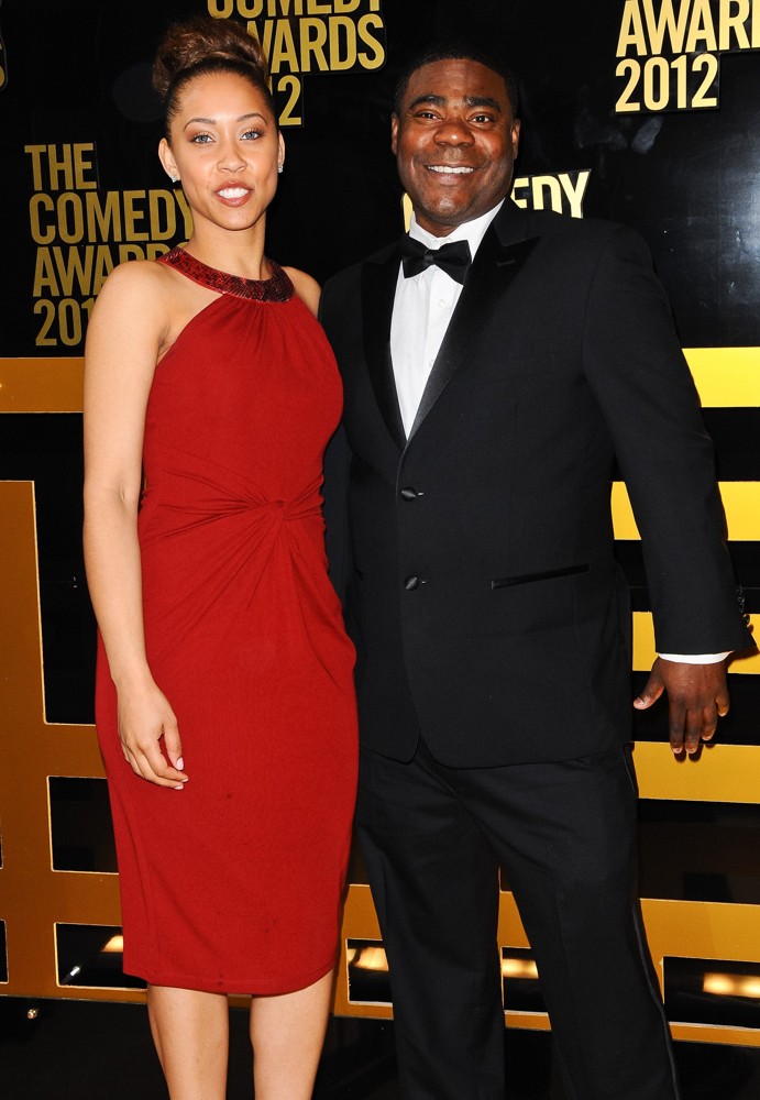 Megan Wollover;Tracy Morgan;<br>The Comedy Awards 2012 - Arrivals