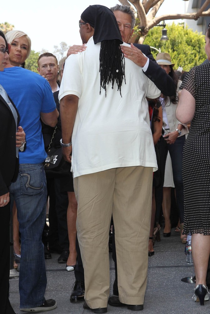 Stevie Wonder;David Foster;<br>David Foster Honored with Star on The Hollywood Walk of Fame