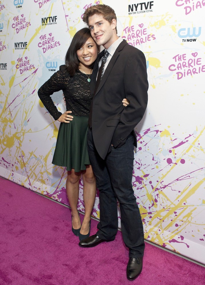 Ellen Wong;Brendan Dooling;<br>The Carrie Diaries Premiere
