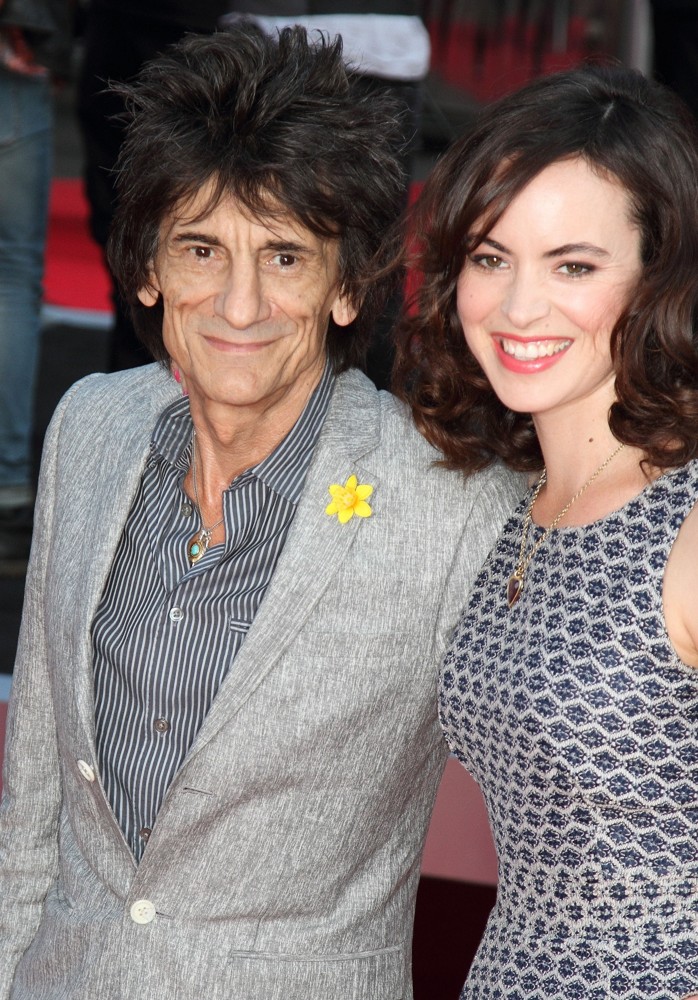 Ronnie Wood;Sally Humphreys;<br>World Premiere of One Direction: This Is Us - Arrivals