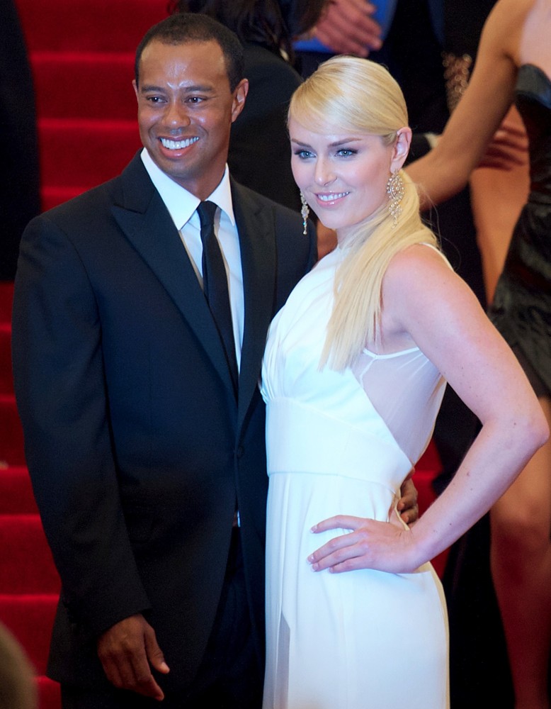 Tiger Woods;Lindsey Vonn;<br>PUNK: Chaos to Couture Costume Institute Gala