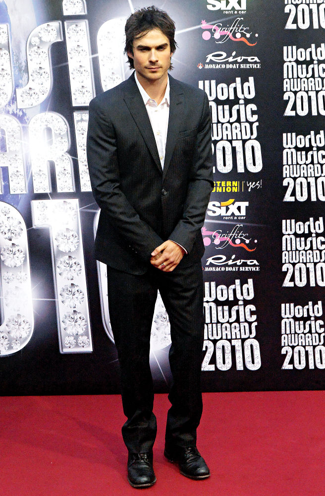 Ian Somerhalder;<br>2010 World Music Awards - Arrivals