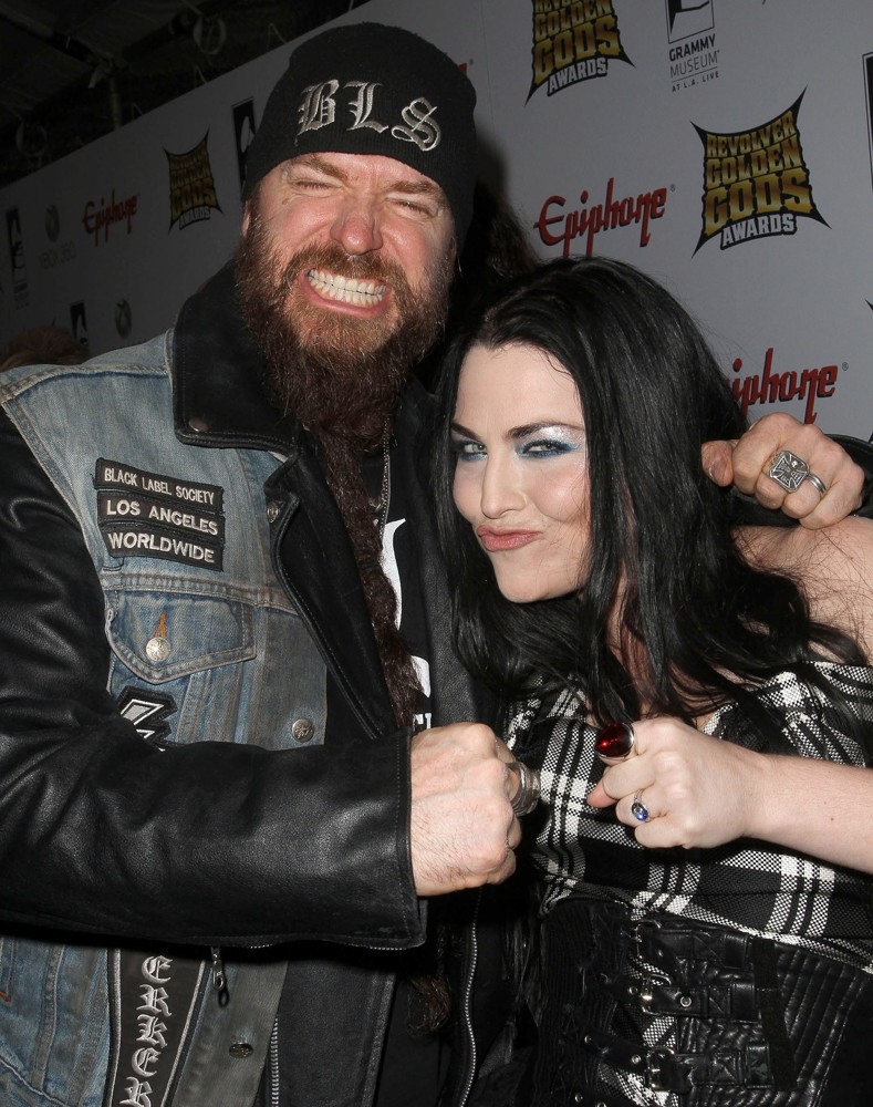 Zakk Wylde;Amy Lee;<br>2012 Revolver Golden Gods Awards Show
