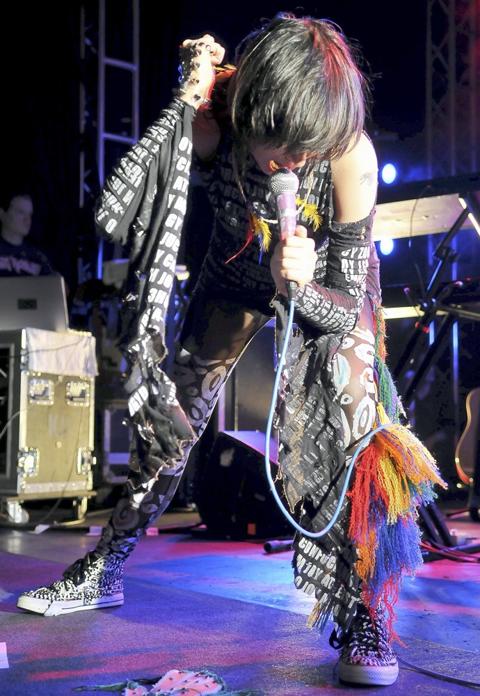 Karen O;Yeah Yeah Yeahs;<br>Yeah Yeah Yeahs Performing Live