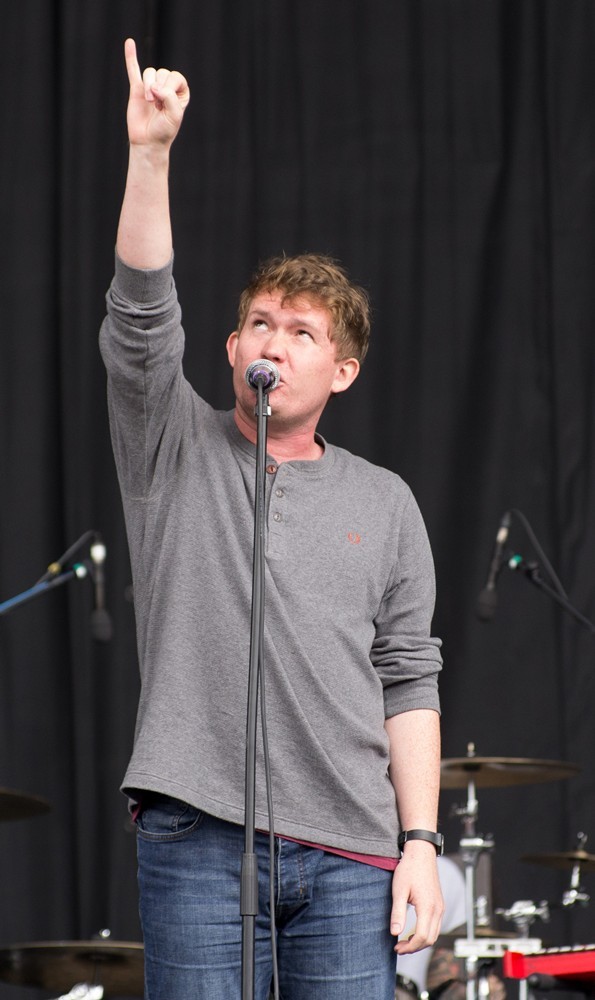 Chris Keating;Yeasayer;<br>Leeds Festival 2012 - Day Three