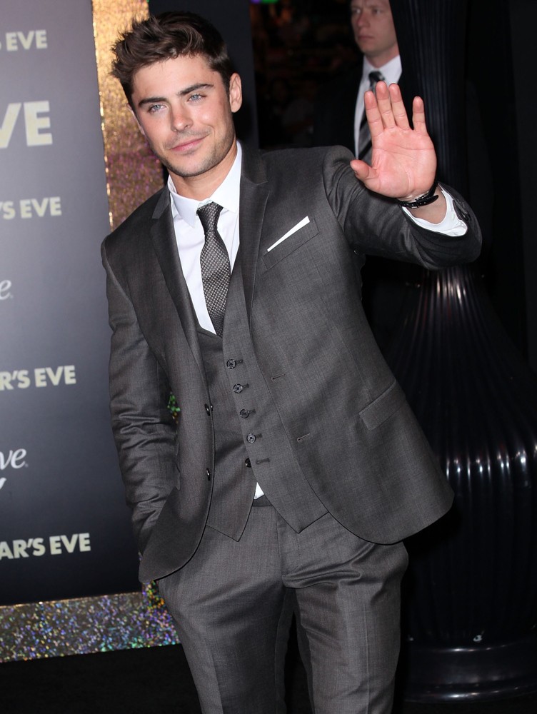 Zac Efron;<br>Los Angeles Premiere of New Year's Eve