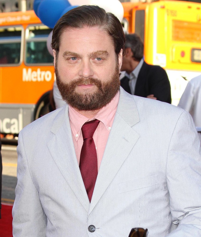 Zach Galifianakis Picture 1 - Los Angeles Premiere of The Campaign