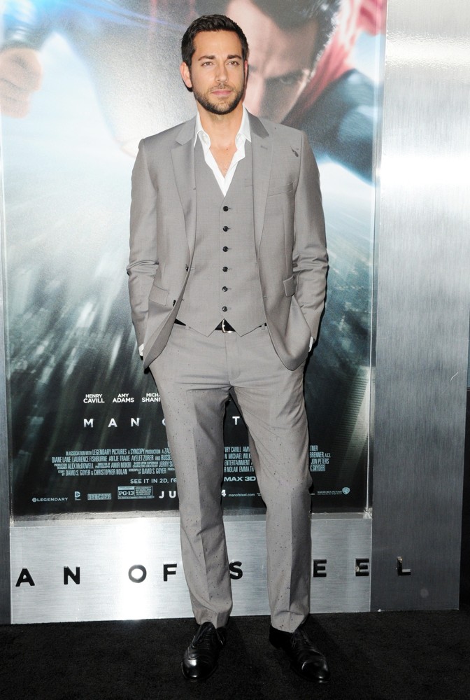 Zachary Levi;<br>World Premiere of Man of Steel - Arrivals