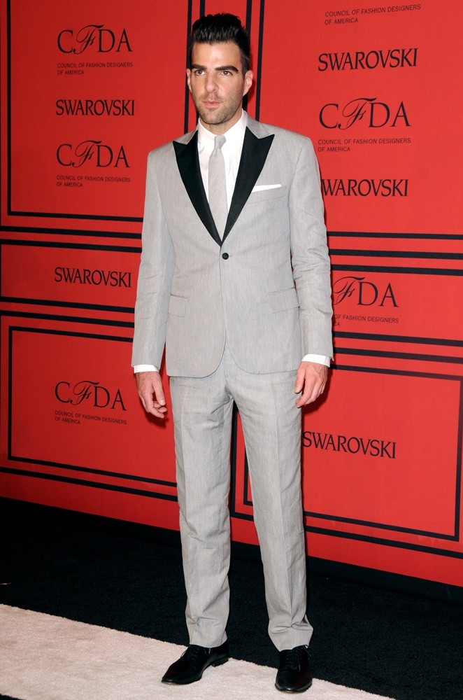 Zachary Quinto;<br>2013 CFDA Awards - Arrivals