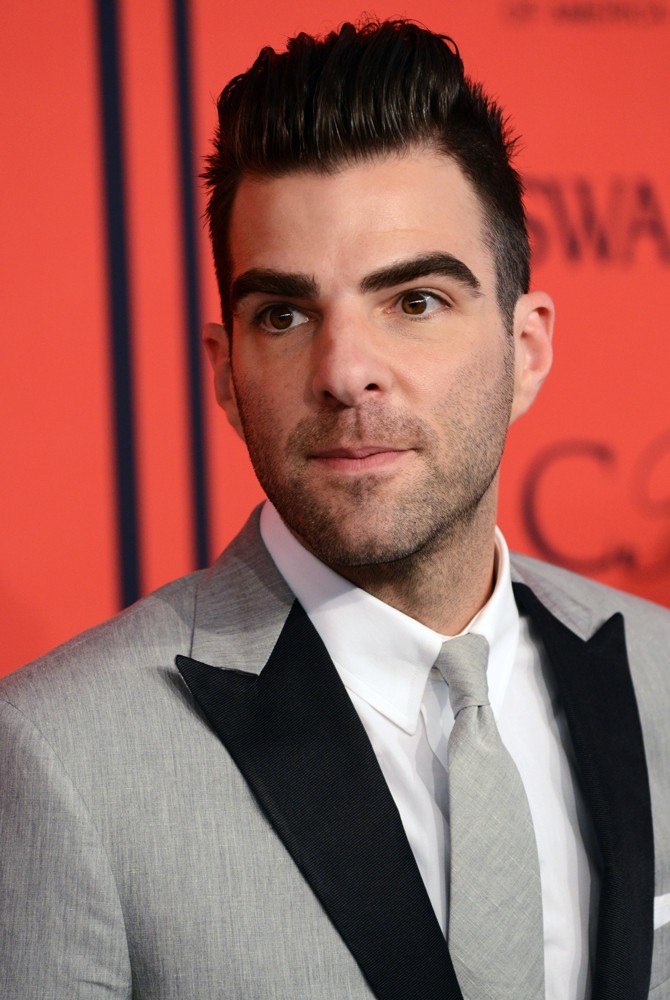 zachary quinto Picture 80 2013 CFDA Awards Arrivals