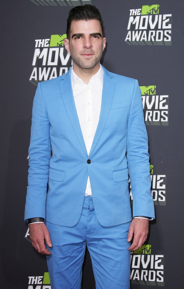 Zachary Quinto;<br>2013 MTV Movie Awards - Arrivals