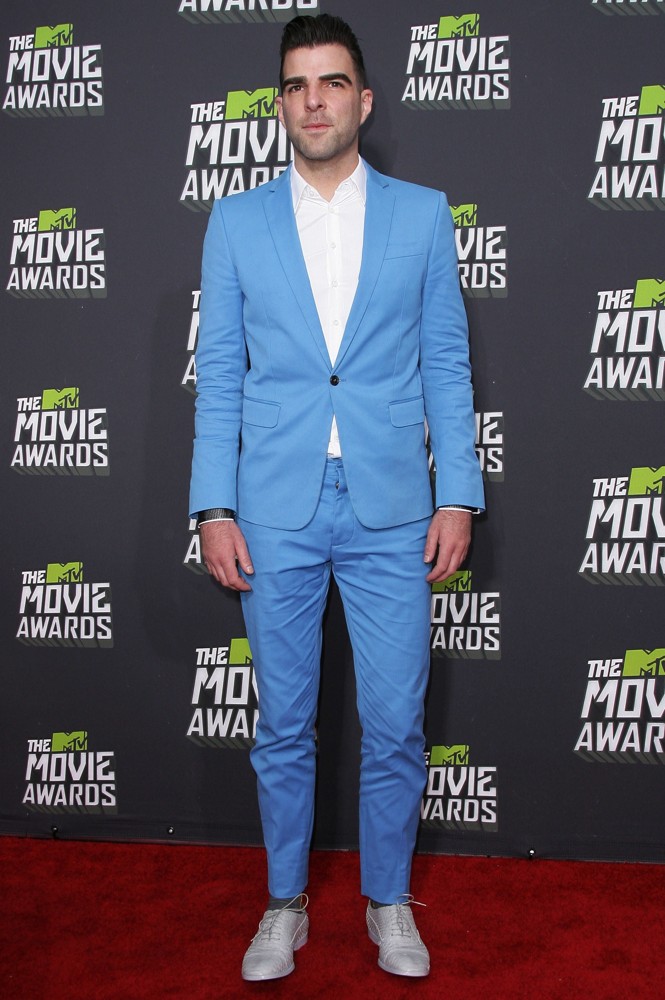 Zachary Quinto;<br>2013 MTV Movie Awards - Arrivals