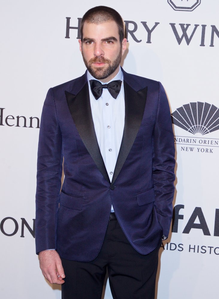 Zachary Quinto;<br>2015 amfAR New York Gala - Red Carpet Arrivals