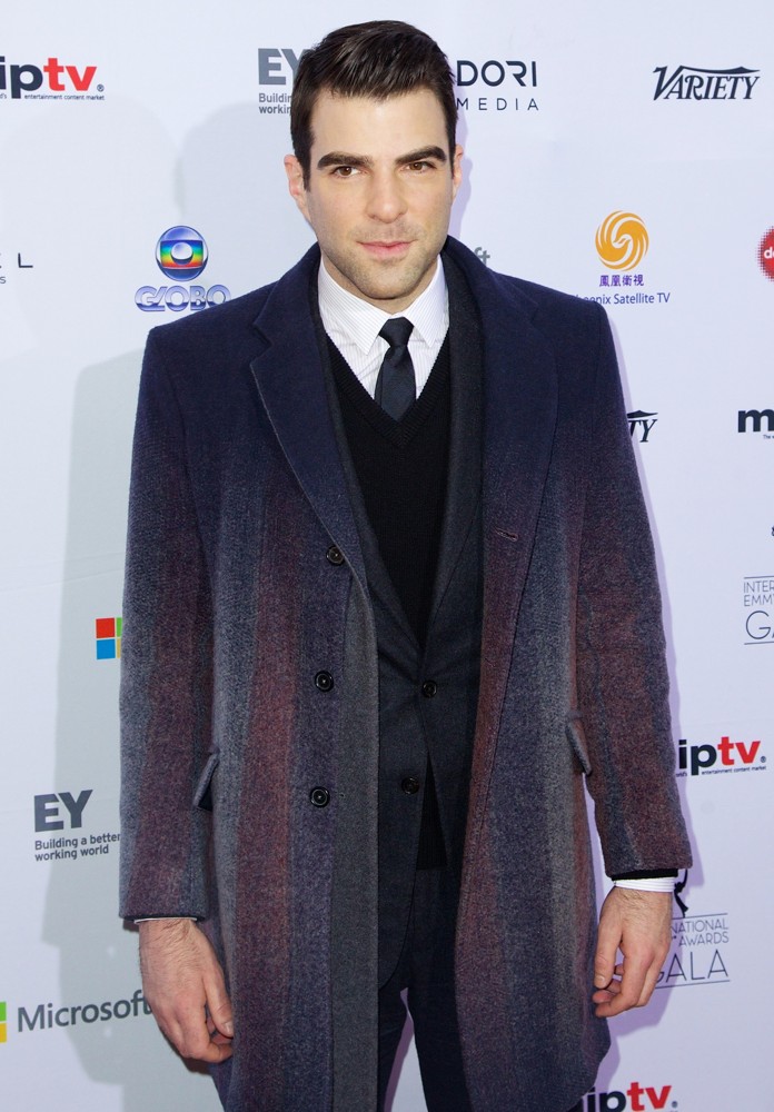 Zachary Quinto;<br>41st International Emmy Awards