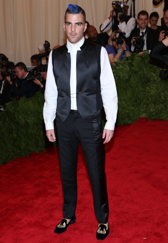 Zachary Quinto;<br>PUNK: Chaos to Couture Costume Institute Gala