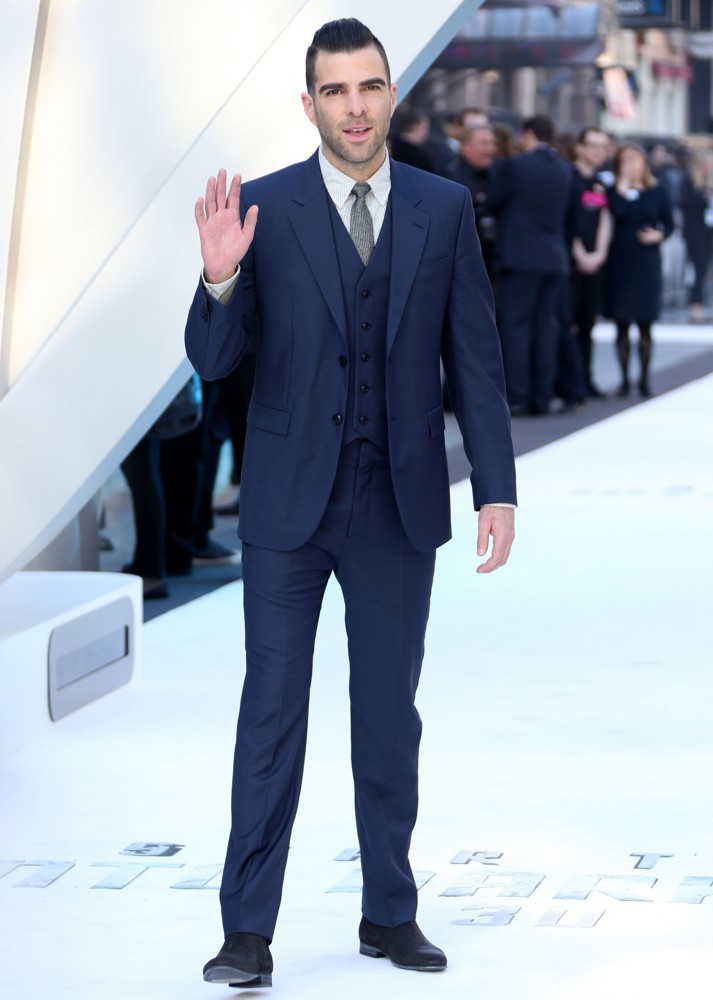 Zachary Quinto;<br>U.K. Premiere of Star Trek Into Darkness - Arrivals