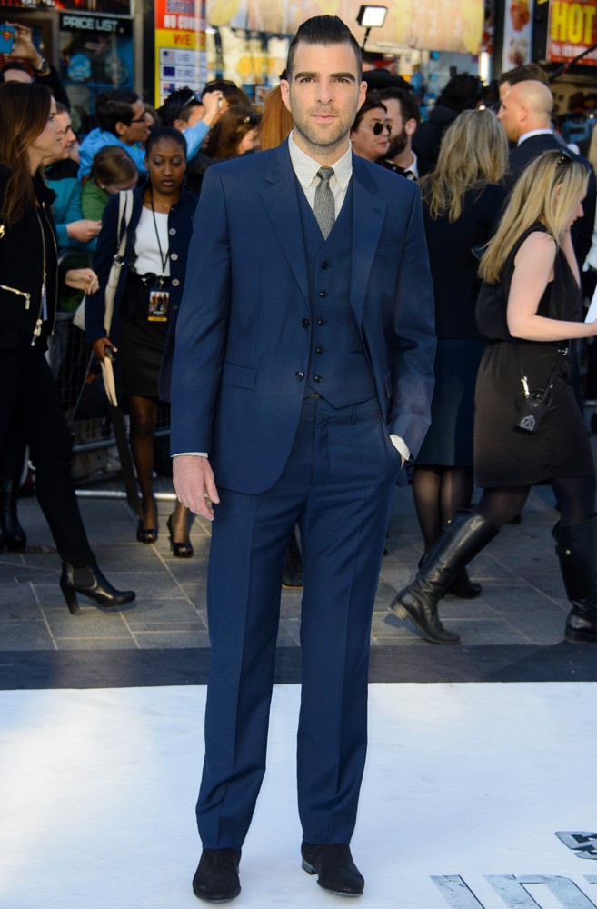 Zachary Quinto;<br>U.K. Premiere of Star Trek Into Darkness - Arrivals