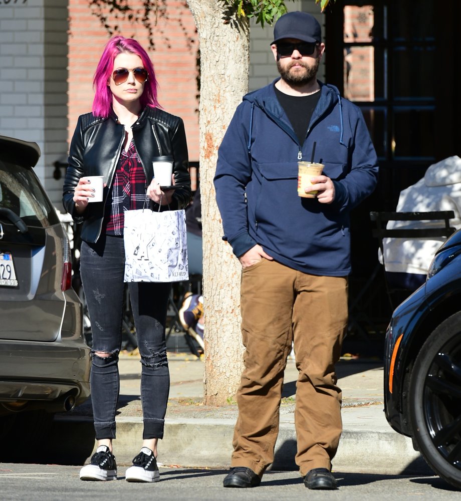 Meg Zany;Jack Osbourne;<br>Jack Osbourne Takes A Friend Out for Coffee and A Spin in The American Road Trip Van