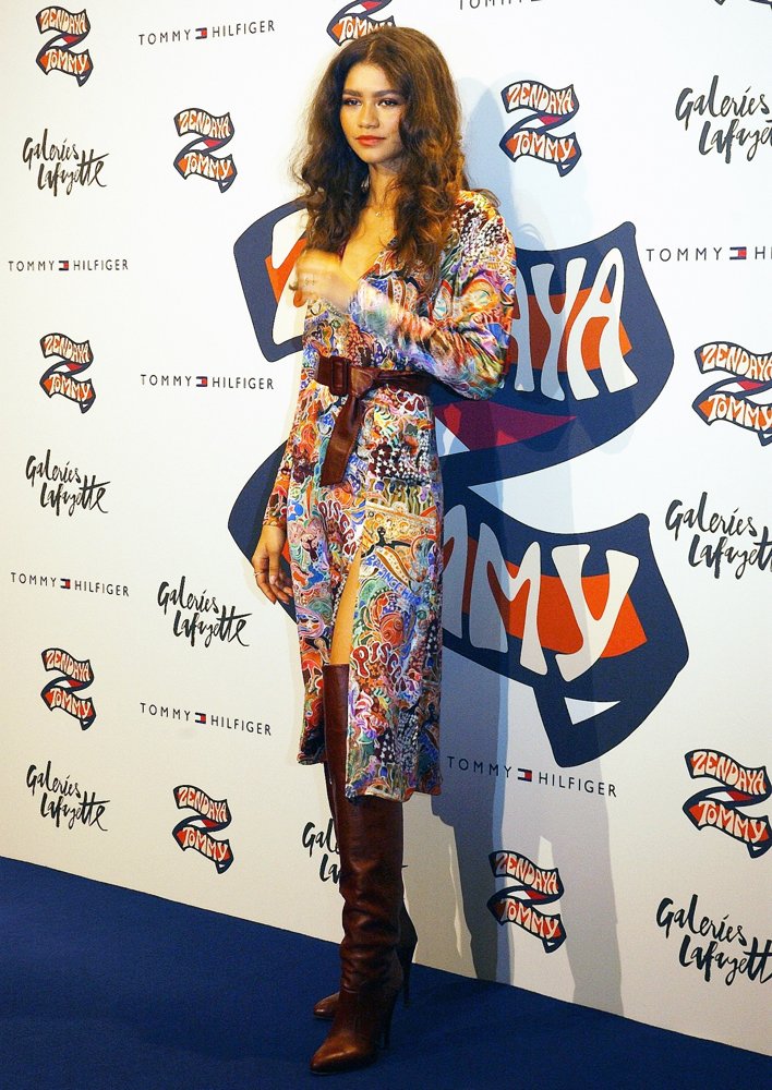 Zendaya Coleman;<br>Tommy Hilfiger TOMMYNOW Spring 2019 - TommyXZendaya Press Conference