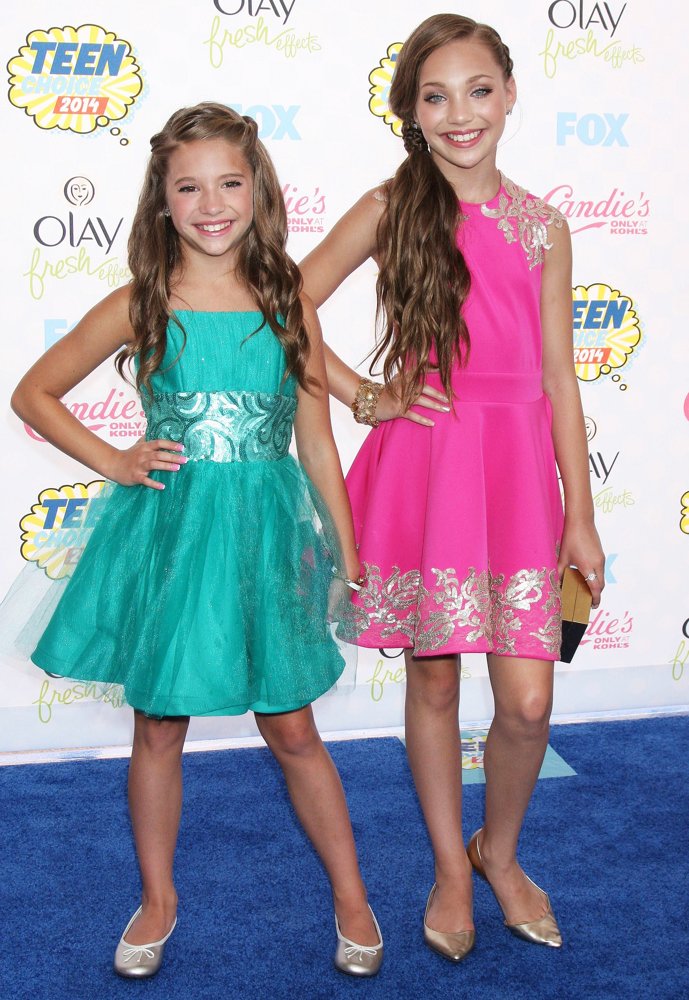 Mackenzie Ziegler, Maddie Ziegler<br>Teen Choice Awards 2014 - Arrivals