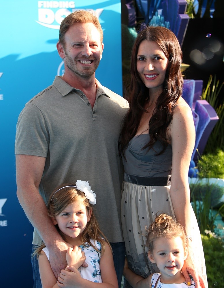 Mia Loren Ziering;Ian Ziering;Penna Mae Ziering;Erin Kristine Ludwig;<br>Disney-Pixar's Finding Dory Los Angeles Premiere