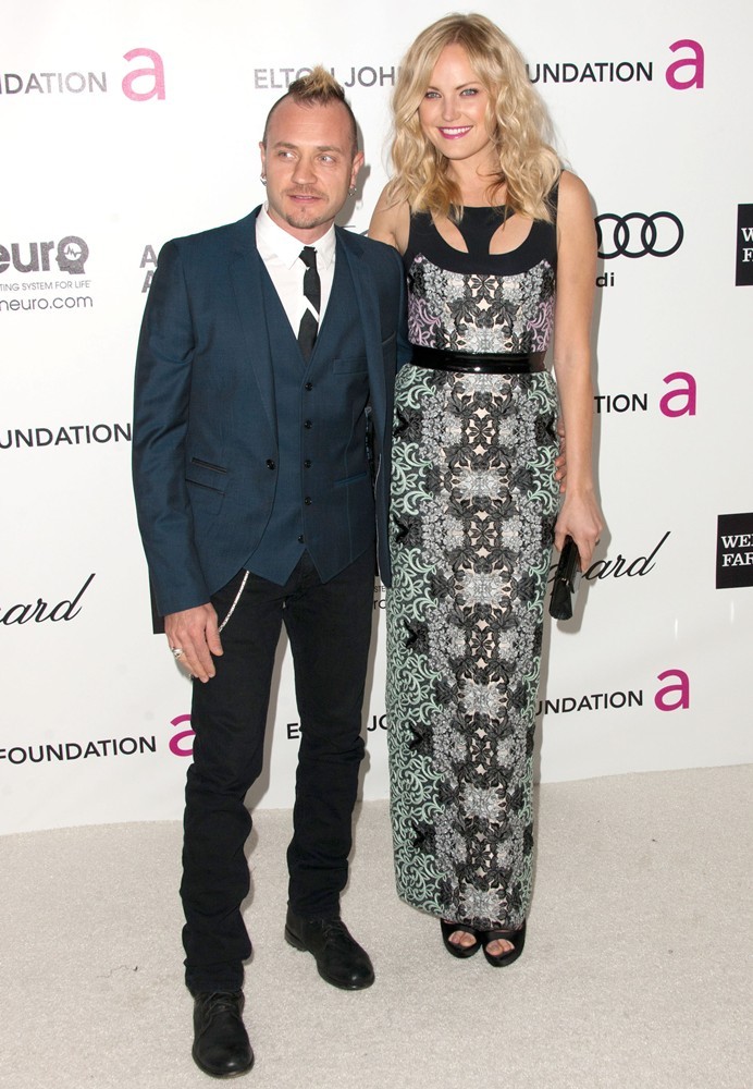 Roberto Zincone;Malin Akerman;<br>The 20th Annual Elton John AIDS Foundation's Oscar Viewing Party - Arrivals