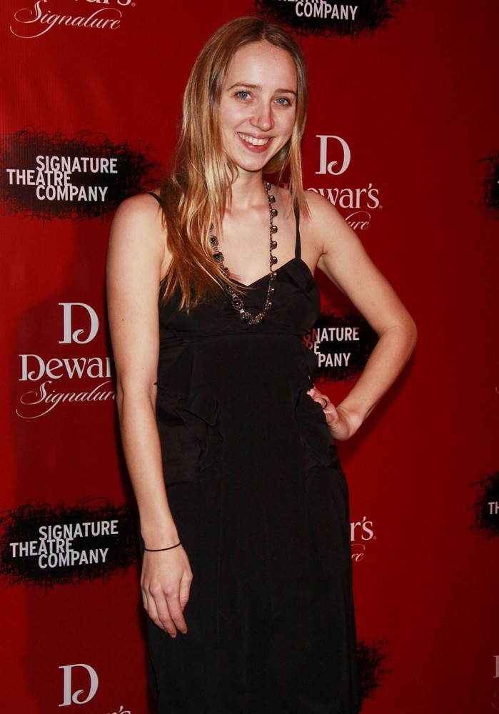 Zoe Kazan;<br>Signature Theatre Company's 20th Anniversary Gala - Celebrating Playwright-in-Residence - Arrivals