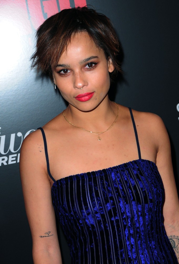 Zoe Kravitz;<br>The Premiere of Django Unchained