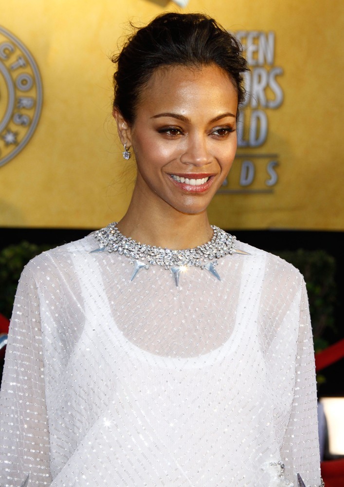 Zoe Saldana Picture 98 - The 18th Annual Screen Actors Guild Awards
