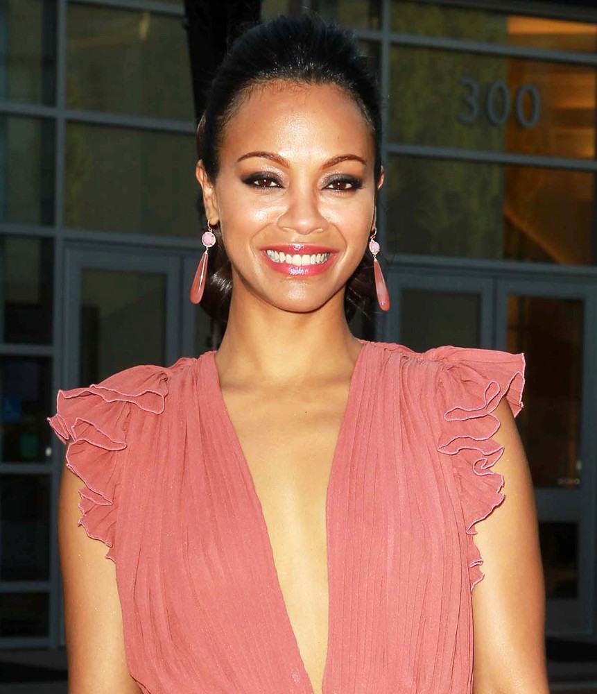Zoe Saldana;<br>2012 NCLR ALMA Awards - Arrivals