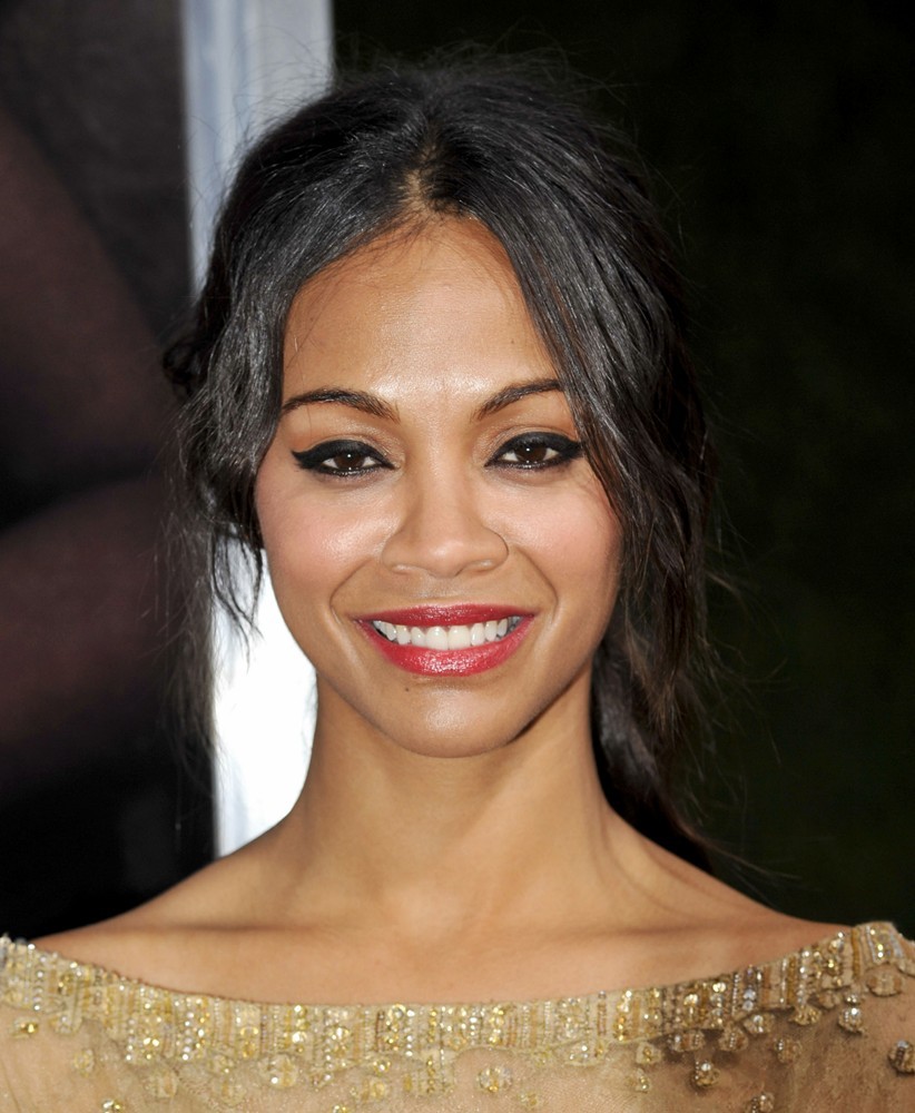 Zoe Saldana;<br>The Premiere of CBS Films' The Words - Red Carpet
