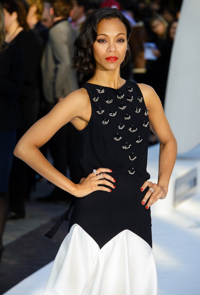 Zoe Saldana;<br>U.K. Premiere of Star Trek Into Darkness - Arrivals