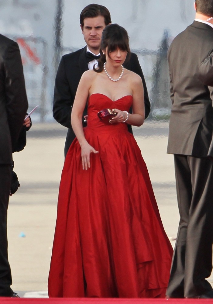 Zooey Deschanel;<br>70th Annual Golden Globe Awards - Arrivals