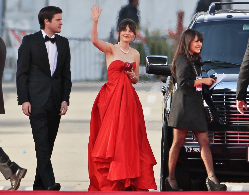 Zooey Deschanel;<br>70th Annual Golden Globe Awards - Arrivals
