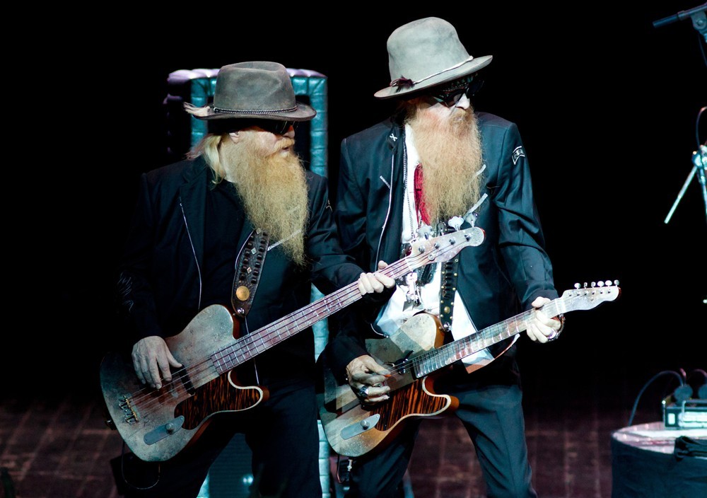 Zz Top Picture Zz Top Performing Live